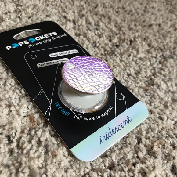 Iridescent Snakeskin PopSocket - Picture 3 of 4